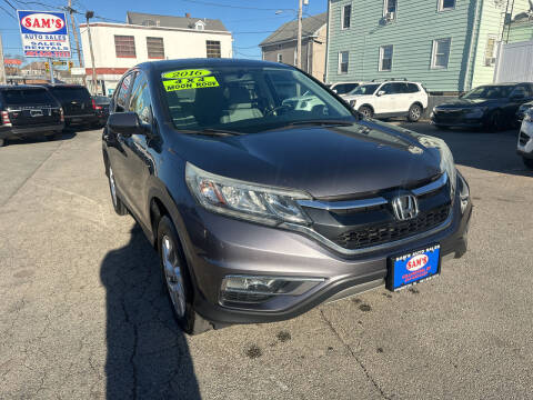 2016 Honda CR-V for sale at Sam's Auto Sales in Cranston RI