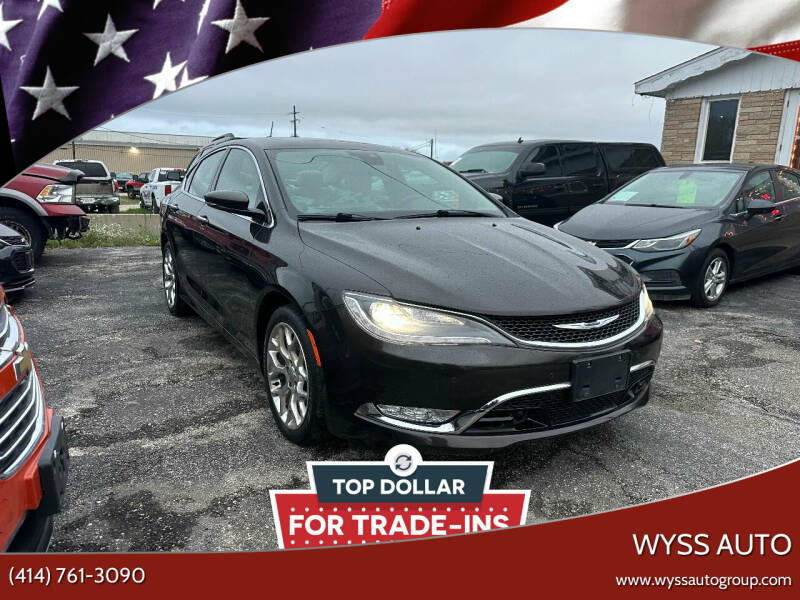 2015 Chrysler 200 for sale at Wyss Auto in Oak Creek WI