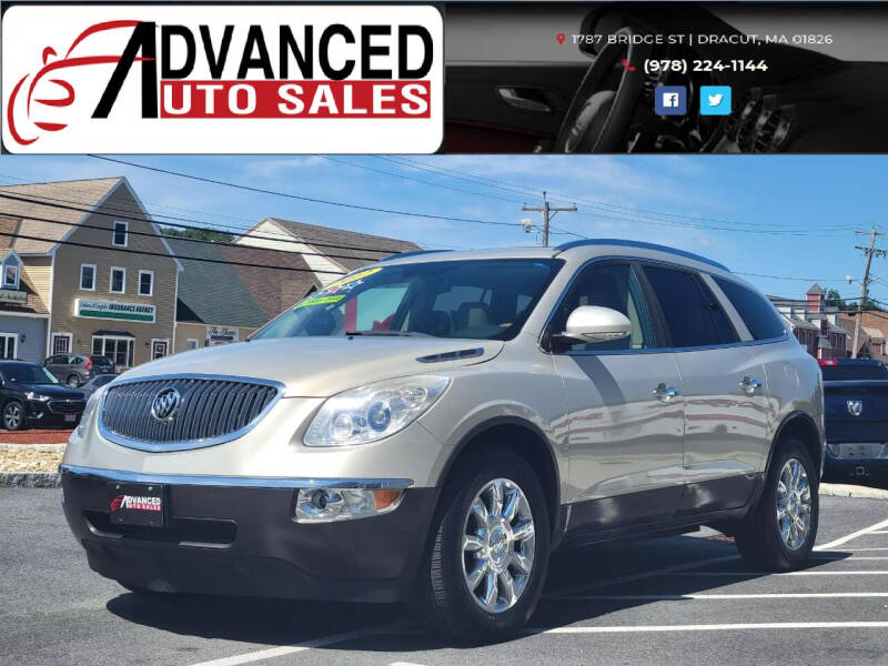 2012 Buick Enclave for sale at Advanced Auto Sales in Dracut MA