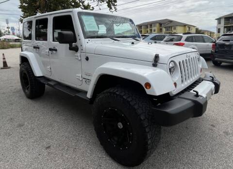 2013 Jeep Wrangler Unlimited for sale at USA AUTO CENTER in Austin TX