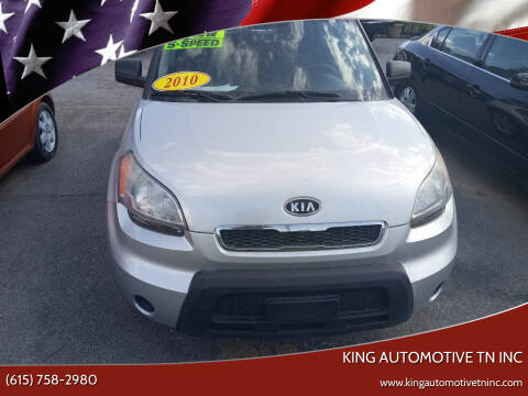 2010 Kia Soul for sale at King Automotive TN Inc in Mount Juliet TN