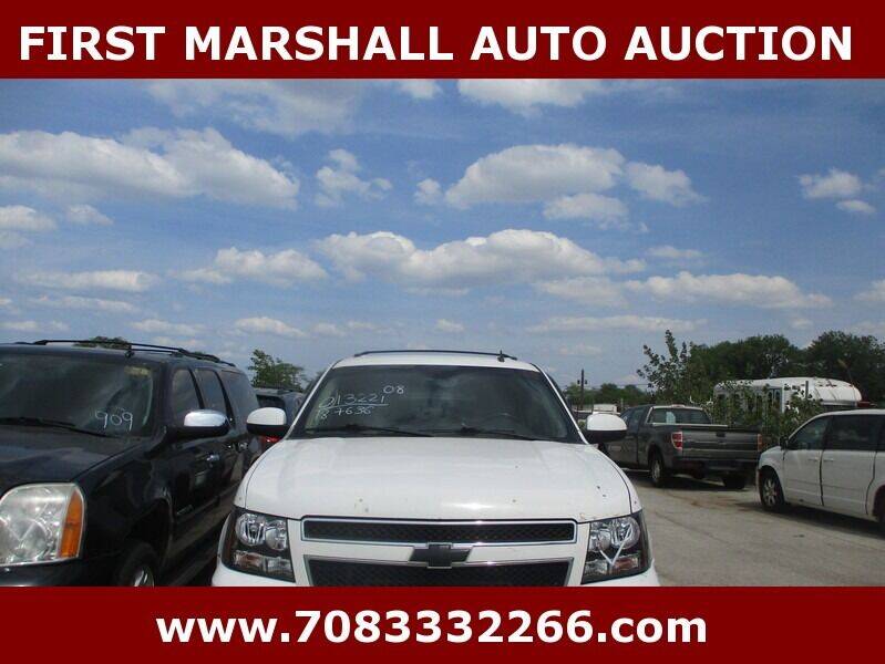 2008 Chevrolet Suburban for sale at First Marshall Auto Auction in Harvey IL