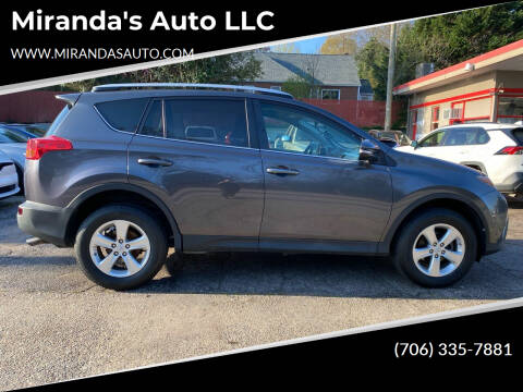 2013 Toyota RAV4 for sale at Miranda's Auto LLC in Commerce GA