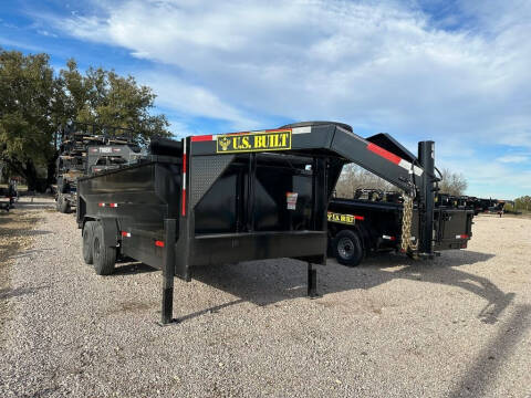 2024 US BUILT  - Gooseneck Dump Trailer 16 X for sale at LJD Sales in Lampasas TX