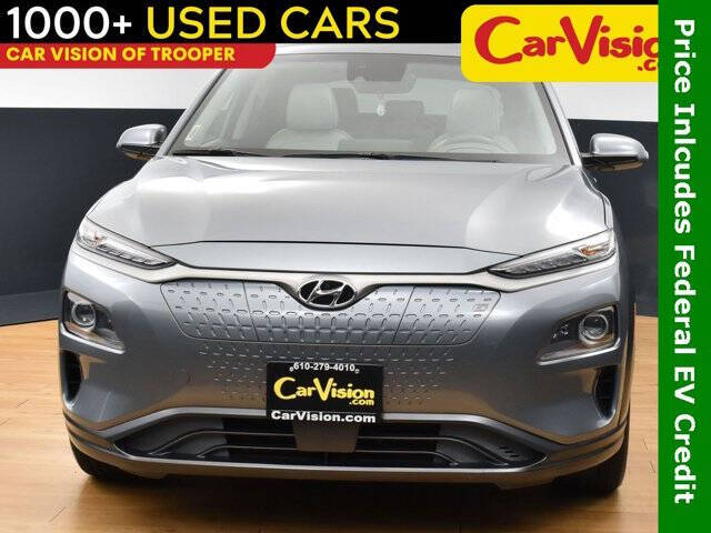 Used 2021 Hyundai Kona EV Ultimate with VIN KM8K53AG6MU127174 for sale in Conshohocken, PA