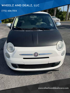 2013 FIAT 500 for sale at WHEELZ AND DEALZ, LLC in Fort Pierce FL