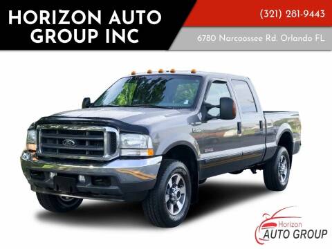 2003 Ford F-350 Super Duty for sale at HORIZON AUTO GROUP INC in Orlando FL