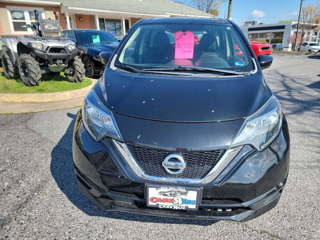 Black 2018 Nissan Versa Note S 2