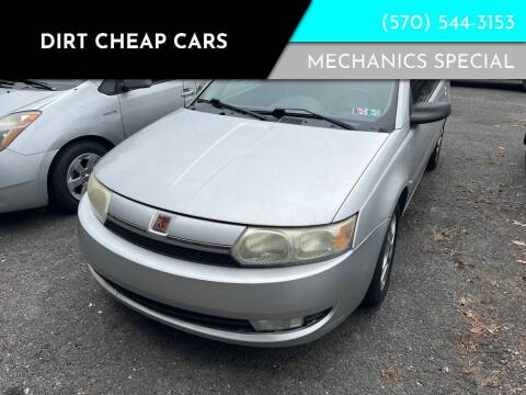 2004 Saturn Ion for sale at Dirt Cheap Cars in Pottsville PA