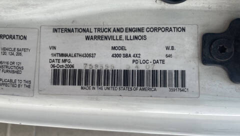 2007 International DuraStar 4300