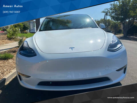 2021 Tesla Model Y for sale at Ameer Autos in San Diego CA