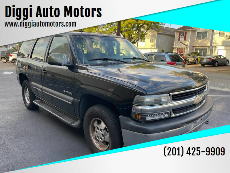 2002 Chevrolet Tahoe for sale at Diggi Auto Motors in Jersey City NJ