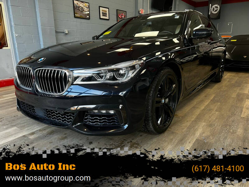 2016 BMW 7 Series for sale at Bos Auto Inc in Quincy MA