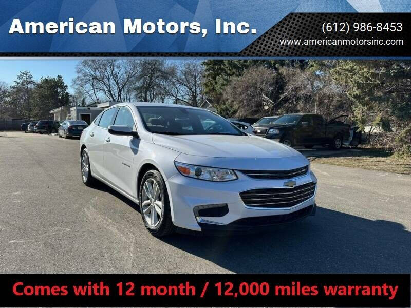 2017 Chevrolet Malibu for sale at AMERICAN MOTORS, INC. in Farmington MN