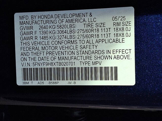 2026 Honda Passport TrailSport Elite