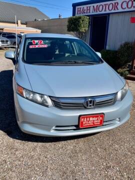 2012 Honda Civic for sale at GT Auto in Lewisville TX