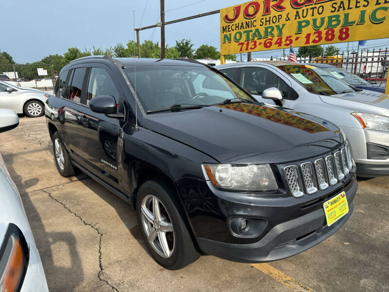 2014 Jeep Compass for sale at JORGE'S MECHANIC SHOP & AUTO SALES in Houston TX