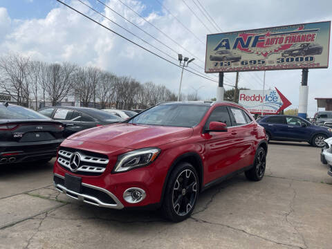 2019 Mercedes-Benz GLA for sale at ANF AUTO FINANCE in Houston TX