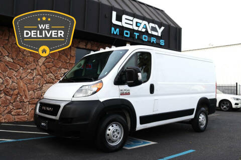 2021 RAM ProMaster for sale at Legacy Motors Inc in Sacramento CA
