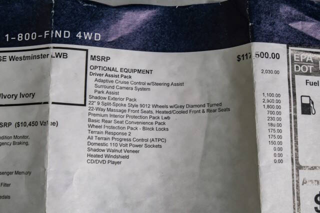 2021 Land Rover Range Rover P525 HSE Westminster Edition