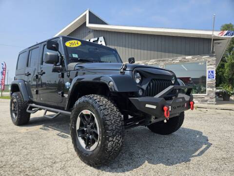 2014 Jeep Wrangler Unlimited for sale at Michigan City Auto Inc in Michigan City IN