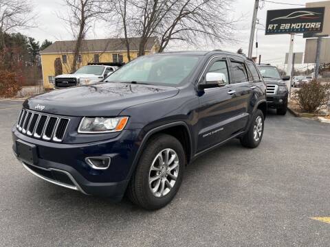 2016 Jeep Grand Cherokee for sale at RT28 Motors in North Reading MA