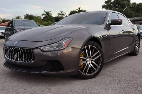 2015 Maserati Ghibli for sale at OCEAN AUTO SALES in Miami FL