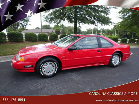 1992 Ford Thunderbird for sale at Carolina Classics & More in Thomasville NC