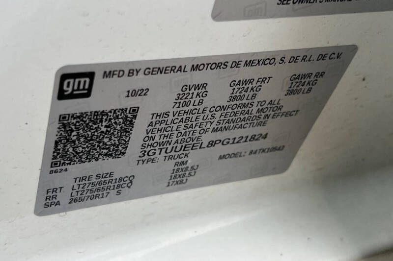 2023 GMC Sierra 1500