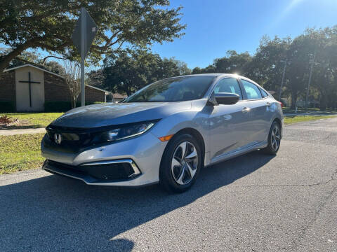 2019 Honda Civic for sale at P J Auto Trading Inc in Orlando FL