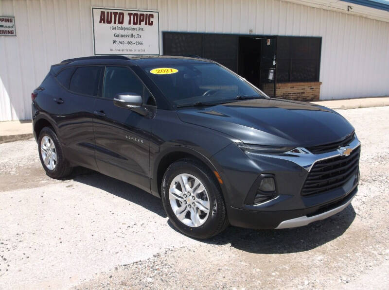 2021 Chevrolet Blazer for sale at AUTO TOPIC in Gainesville TX