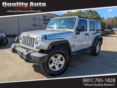 2012 Jeep Wrangler Unlimited for sale at Quality Auto of Collins in Collins MS