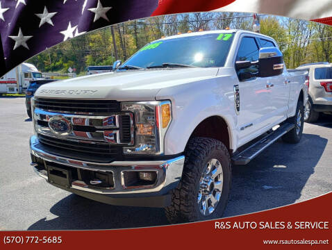 2017 Ford F-250 Super Duty for sale at R&S Auto Sales & SERVICE in Linden PA