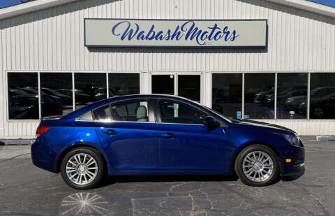 2012 Chevrolet Cruze for sale at Wabash Motors in Terre Haute IN