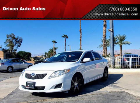 2010 Toyota Corolla for sale at Driven Auto Sales in Coachella CA