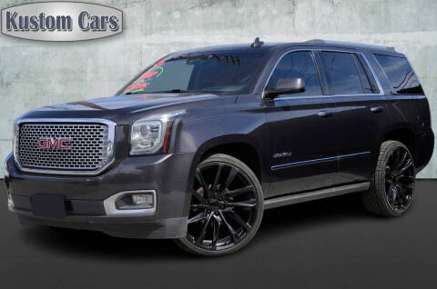 2017 GMC Yukon for sale at Kustom Cars in Pacoima CA