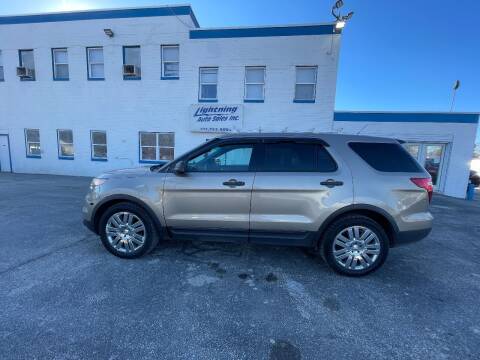 2014 Ford Explorer for sale at Lightning Auto Sales in Springfield IL