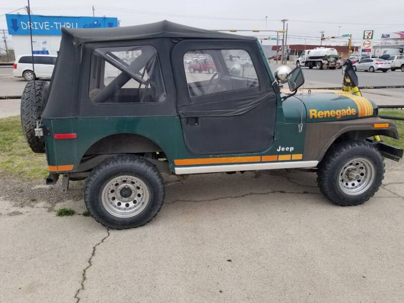1980 Jeep CJ-7 for sale at Key City Motors in Abilene TX