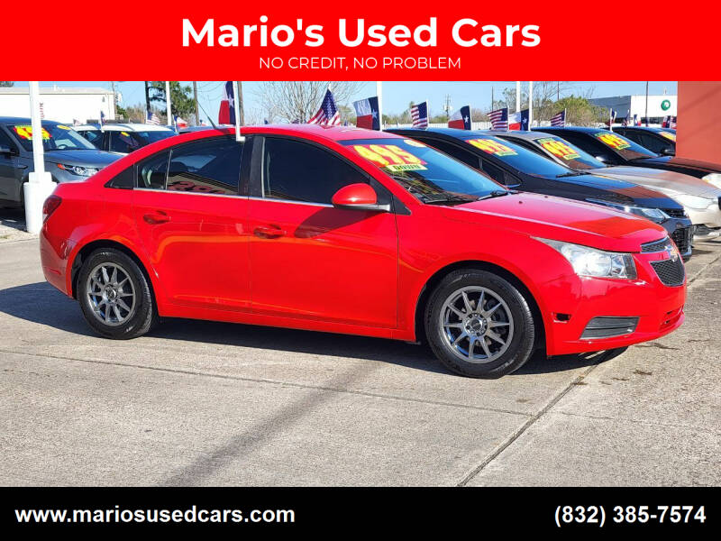 2014 Chevrolet Cruze for sale at Mario's Used Cars in Houston TX