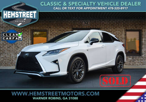 2017 Lexus RX 350 for sale at Hemstreet Motors in Warner Robins GA