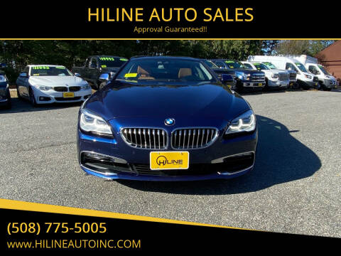 2018 BMW 6 Series for sale at HILINE AUTO SALES in Hyannis MA