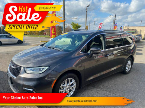 2021 Chrysler Pacifica for sale at Your Choice Auto Sales Inc. in Dearborn MI