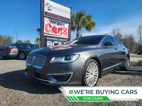 2017 Lincoln MKZ Hybrid for sale at Let's Go Auto Of Columbia in West Columbia SC