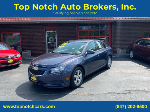 2014 Chevrolet Cruze for sale at Top Notch Auto Brokers, Inc. in McHenry IL