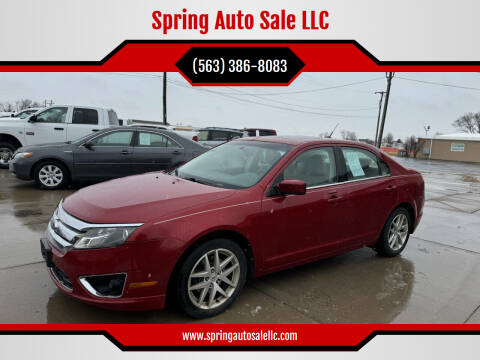 2010 Ford Fusion for sale at Spring Auto Sale LLC in Davenport IA