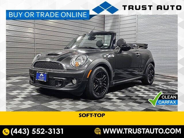 Used Mini Convertibles for Sale (with Photos) - CARFAX