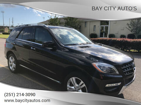 2013 Mercedes-Benz M-Class for sale at Bay City Auto's in Mobile AL