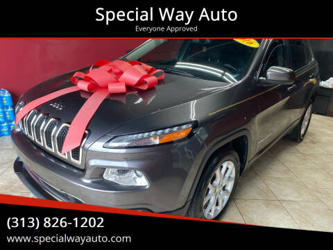 2016 Jeep Cherokee for sale at Special Way Auto in Hamtramck MI