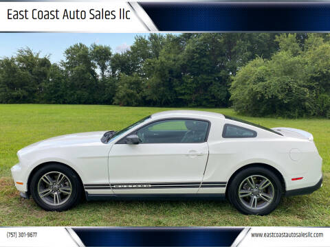 2012 Ford Mustang for sale at East Coast Auto Sales llc in Virginia Beach VA