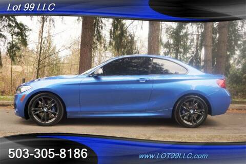 2016 BMW 2 Series for sale at LOT 99 LLC in Milwaukie OR